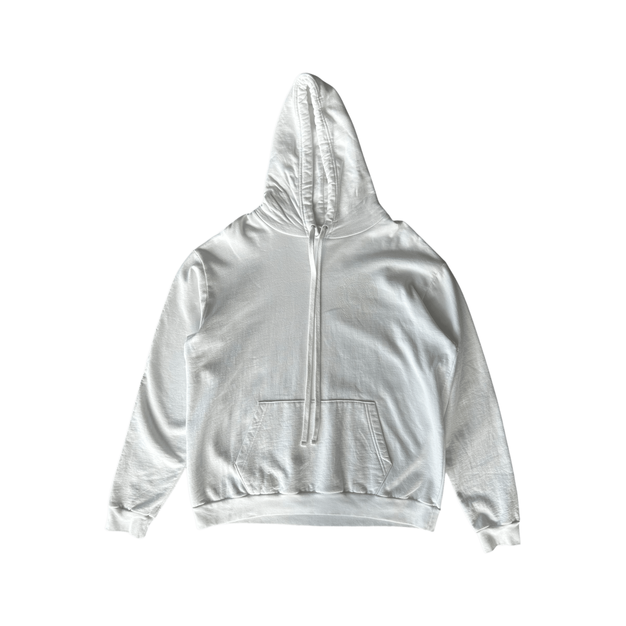 Chrome Hearts White Glow In The Dark Horseshoe Logo Hoodie - Morely TrendsChrome Hearts Type here:)
