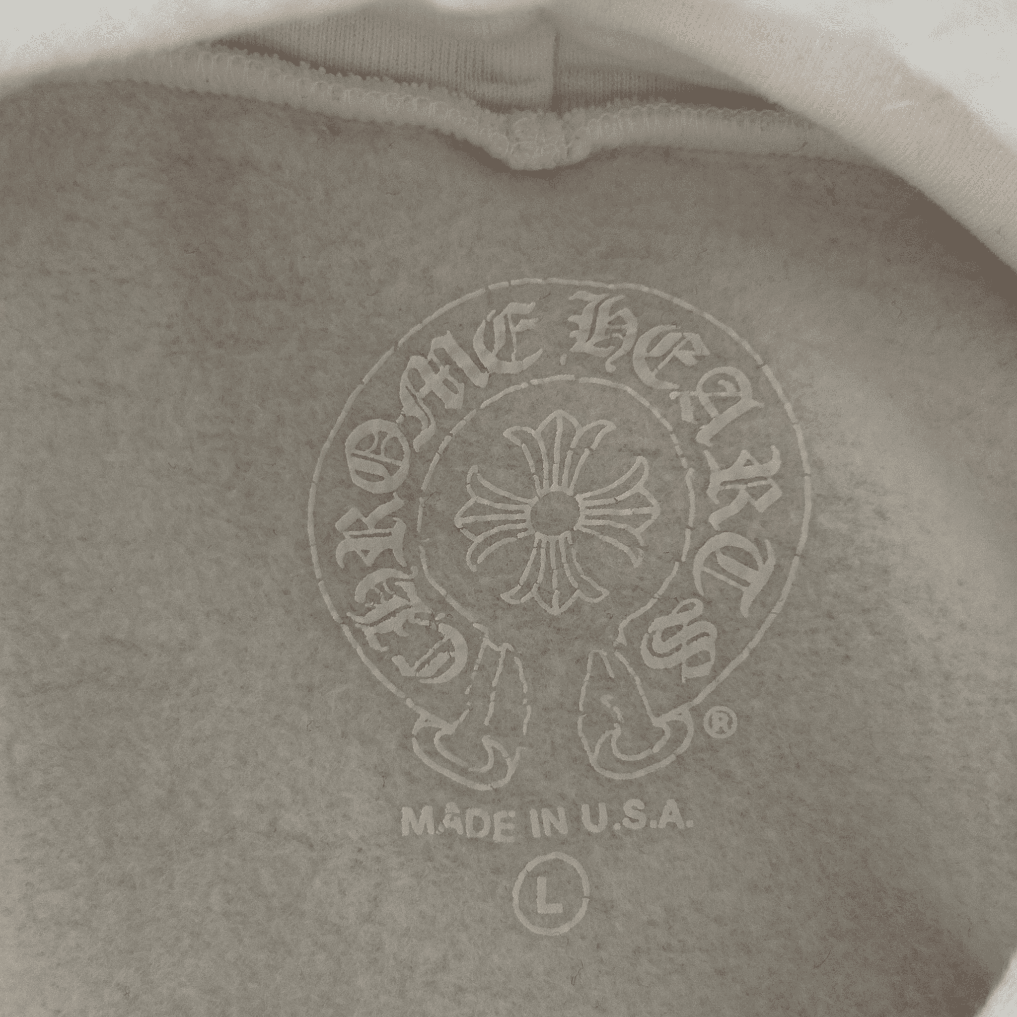 Chrome Hearts White Glow In The Dark Horseshoe Logo Hoodie - Morely TrendsChrome Hearts Type here:)