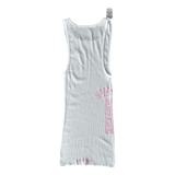 Chrome Hearts White & Pink T - Bar Logo Tank Top - Morely TrendsChrome Hearts Type here:)