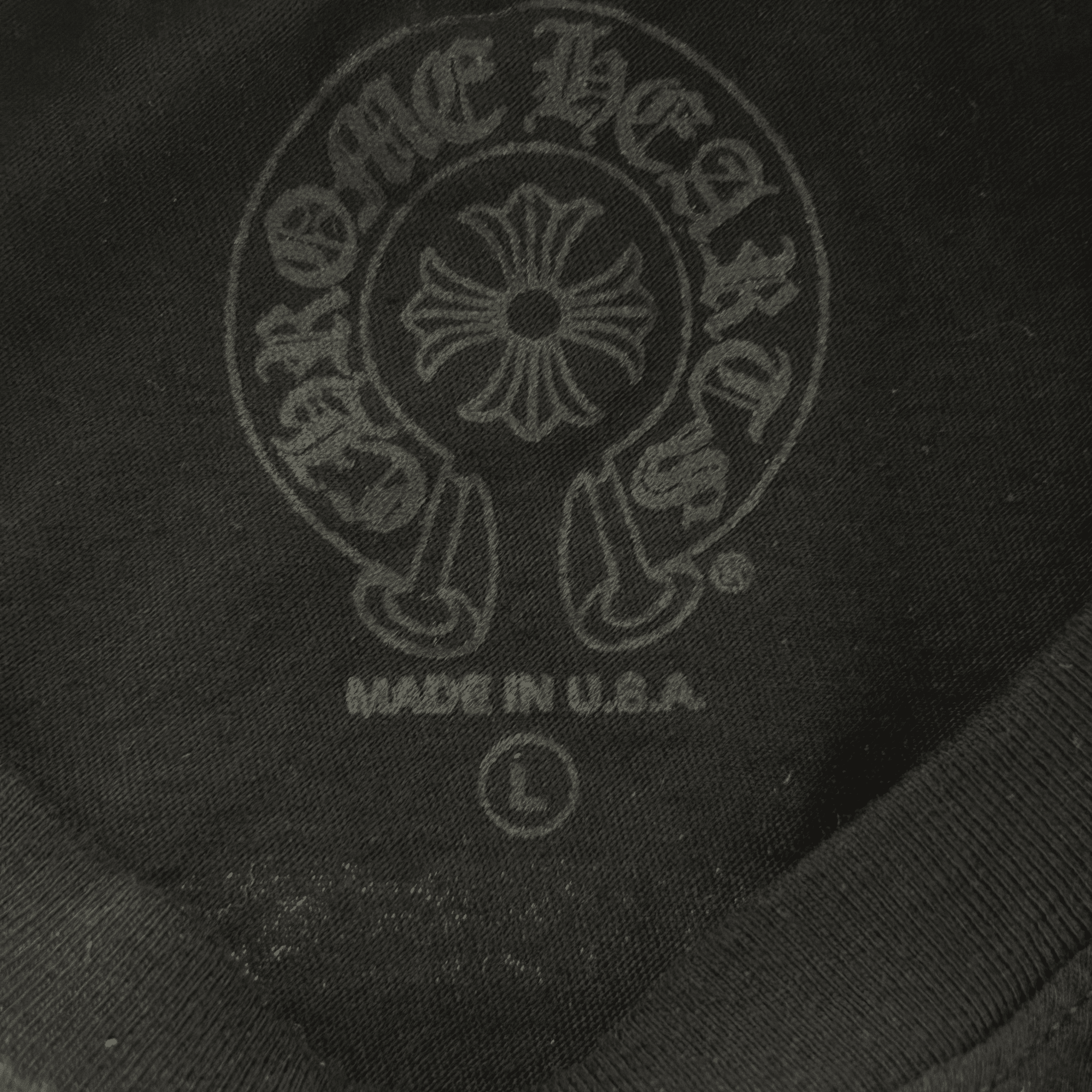 Chrome Hearts Yungblud Black & White Foti Cross Logo T-Shirt - Morely TrendsChrome Hearts Type here:)