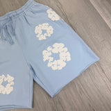 Denim Tears Baby Blue Jersey Shorts
