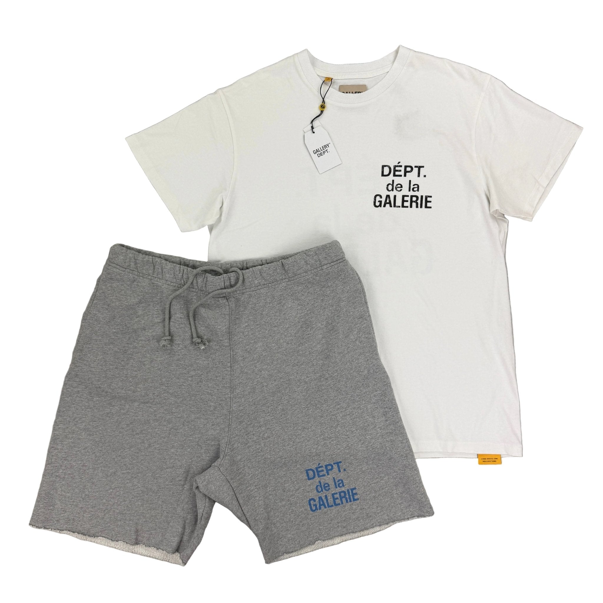Gallery Dept Men’s White T-shirt & Shorts Set - XL - Morely TrendsGallery Dept Type here:)