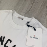 Moncler Men’s ‘Boxing Club’ White T-shirt - Large