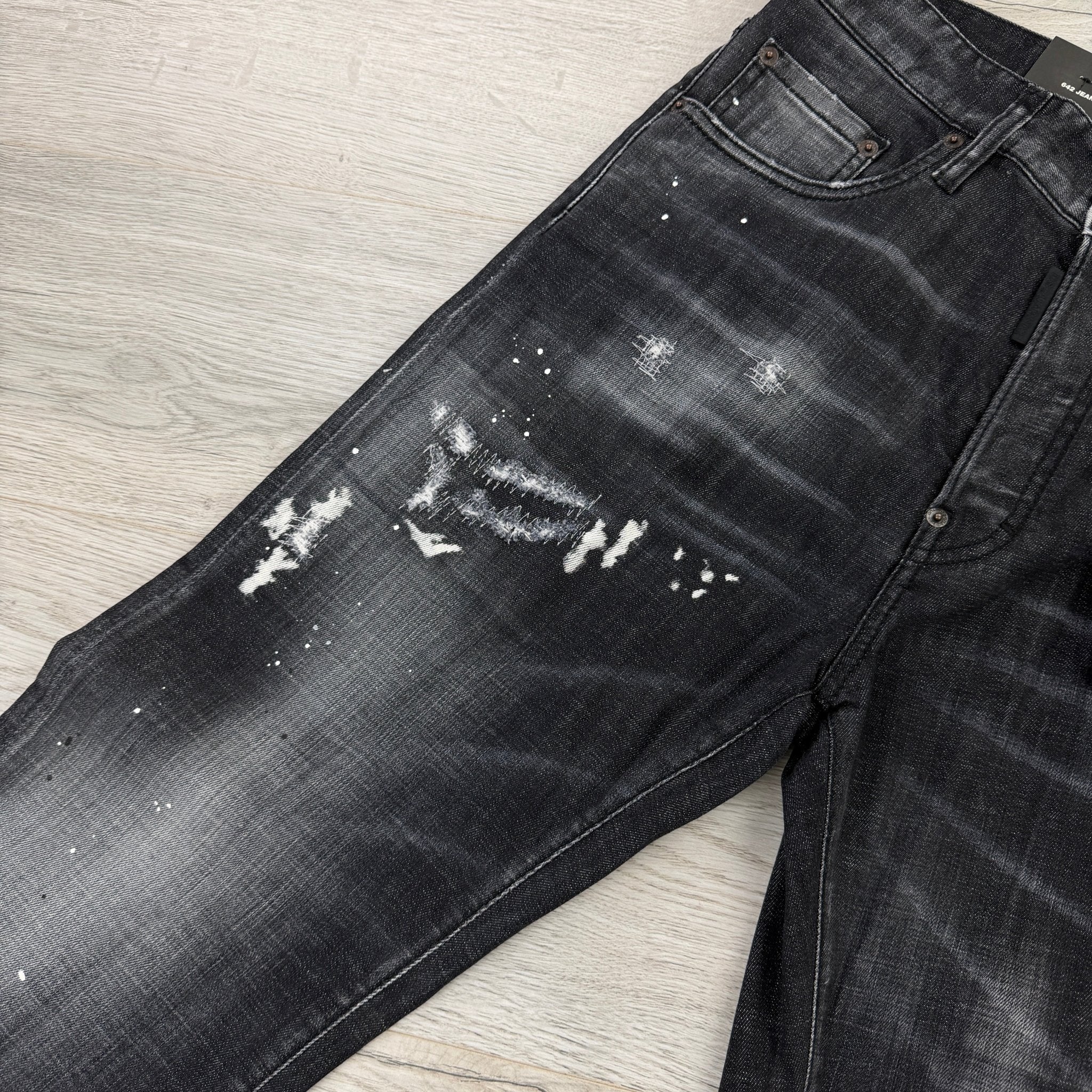 Dsquared2 Men’s Black Distressed Ripped Jeans - 46 (Uk 30/32) - Morely TrendsDsquared2 Type here:)