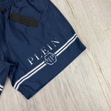Philip Plein Beach Men’s Navy Swim Shorts