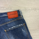 Dsquared2 Men’s Blue Distressed Cool Guy Jeans - 50 (Uk 33)