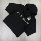 Givenchy Men’s Black Zip-up Windbreaker Jacket - 44
