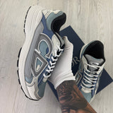 Dior B30 Men’s Baby Blue & White Trainers - 44 (Fit Uk 10)