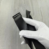 Louis Vuitton Men’s Black Thin Belt - 100 (Uk 28-34)