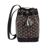 Goyard Petit Flot Bucket Bag Black