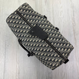 Dior Oblique Jacquard Lingo 50 Boston Bag Travel Bag - Morely TrendsDior Type here:)