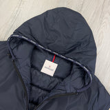 Moncler Laurain Men’s Navy Zip-up Jacket - Size 5