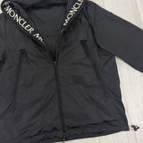 Moncler Massereau Giubbotto Men’s Black Windbreaker Jacket