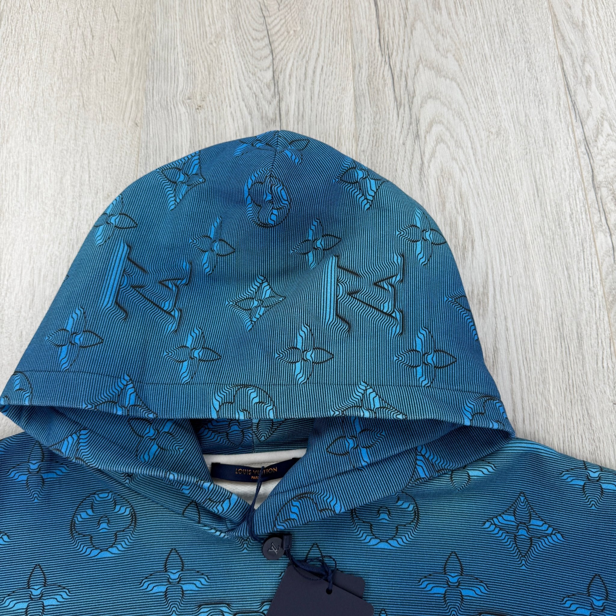 Louis Vuitton Men’s Blue 3D Illusion 2054 Pullover Hoodie - Morely TrendsLouis Vuitton Type here:)