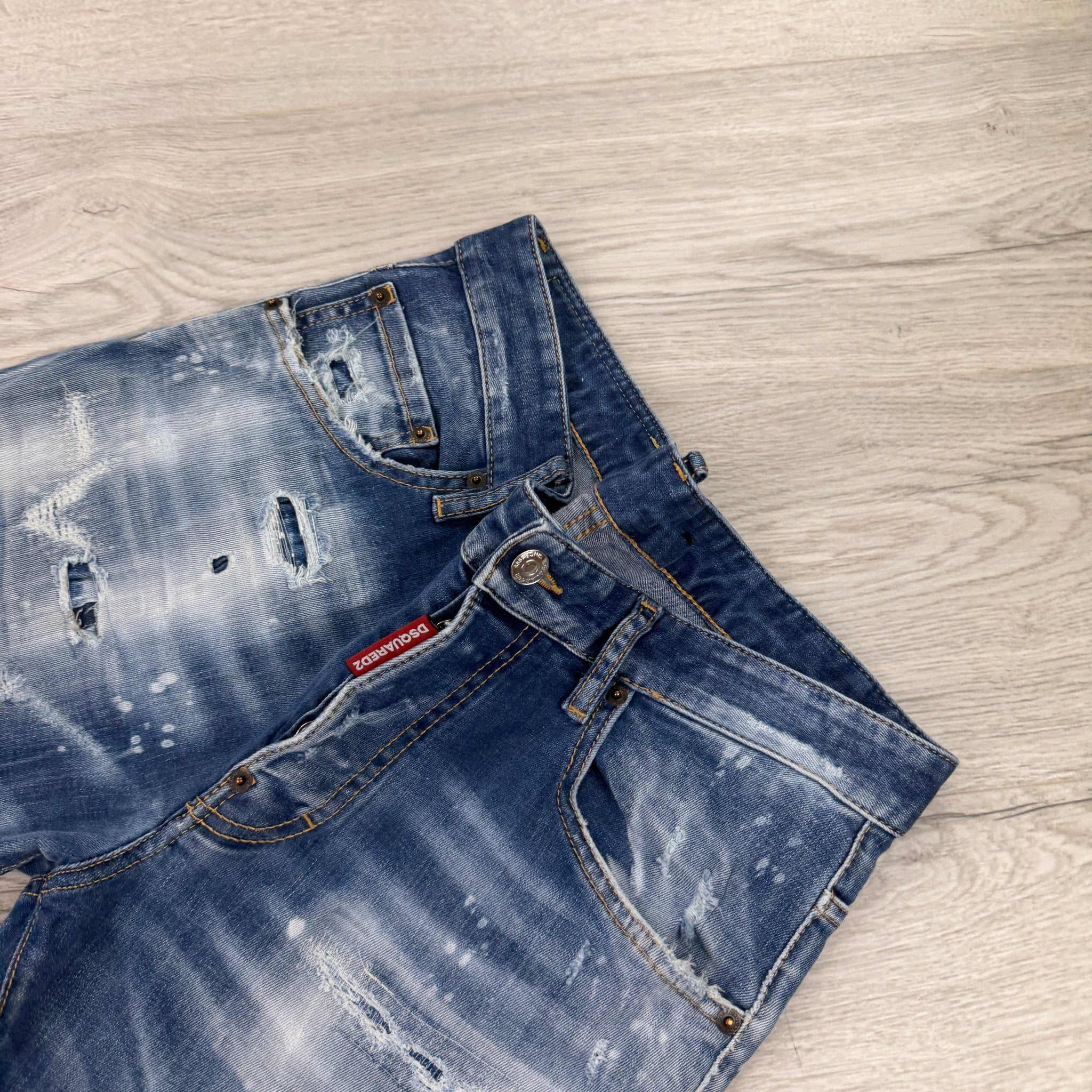 Dsquared2 Men’s Blue Distressed Cool Guy Jeans - 46 (Uk 30) - Morely TrendsDsquared2 Type here:)