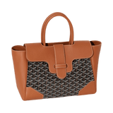 Goyard Saigon Tote Bag Black & Tan