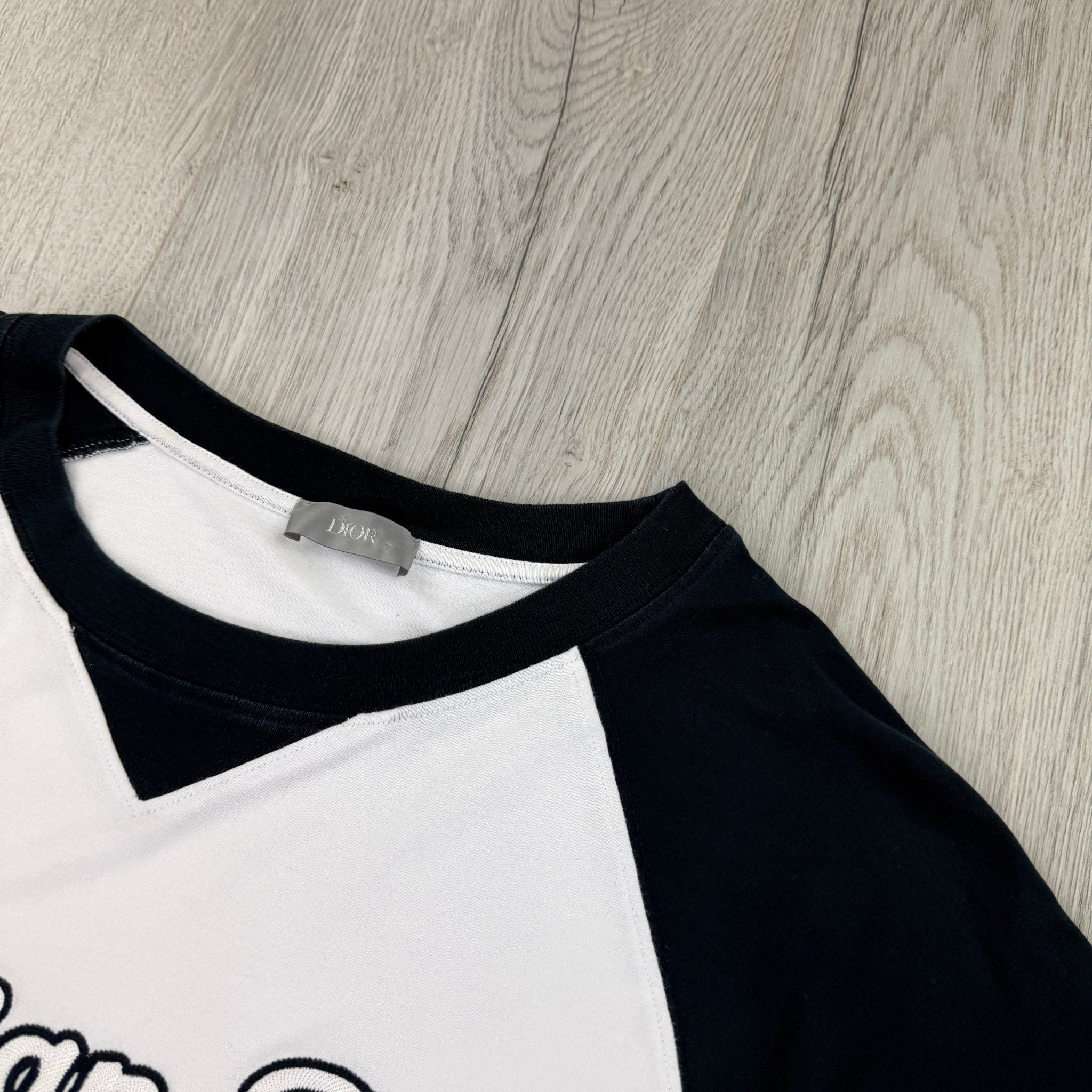 Christian Dior Men’s White & Navy ‘Atelier Paris’ T-shirt - Large Oversized - Morely TrendsDior Type here:)