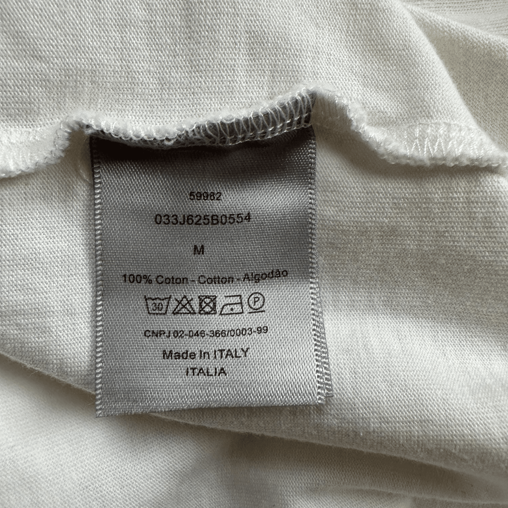 Dior Air Jordan White Embroidered Logo T-Shirt - Morely TrendsDior Type here:)