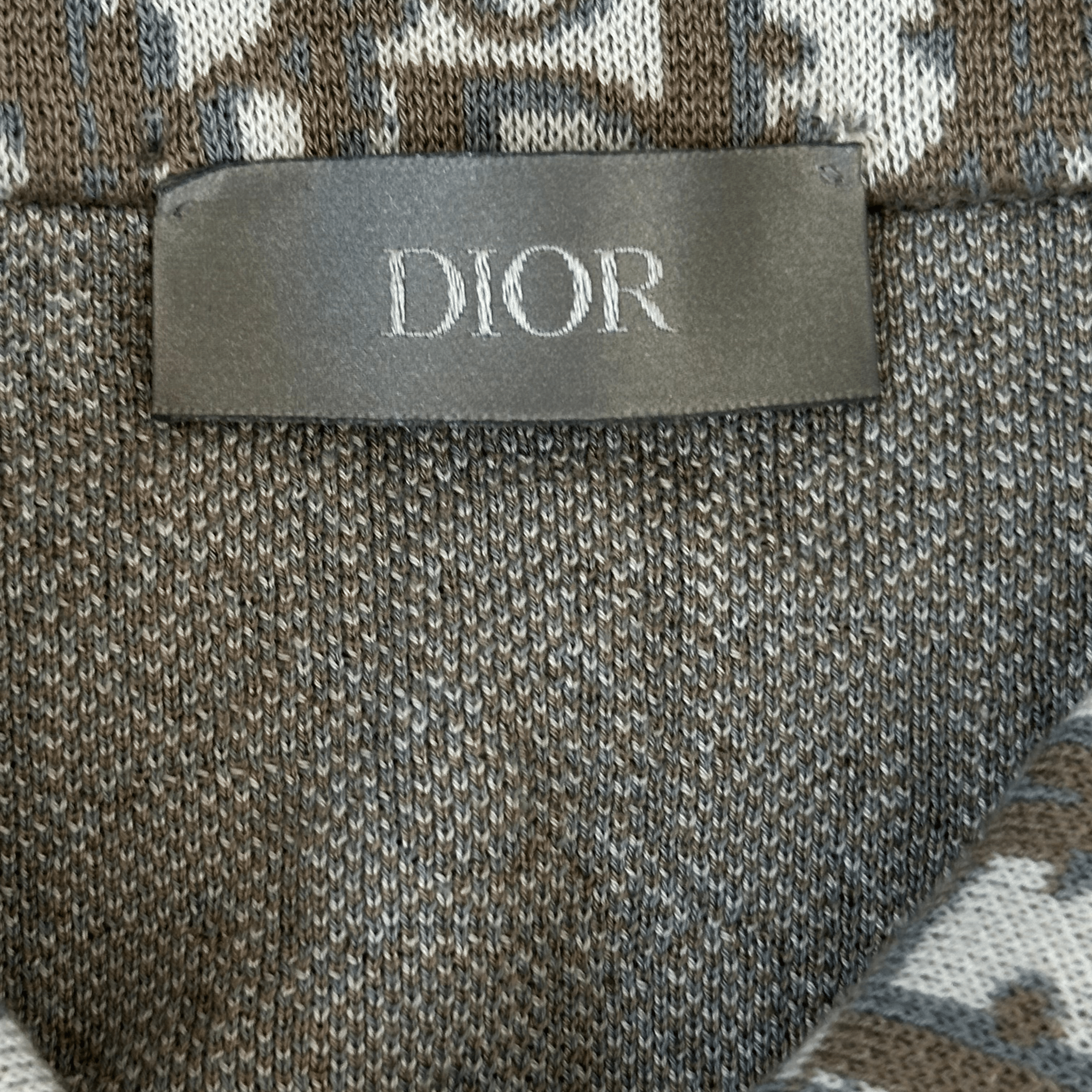Dior Beige & Brown Oblique Button Up Shirt - Morely TrendsDior Type here:)