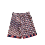 Dior Blue & Red Pixel Oblique Bermuda Silk Shorts - Morely TrendsDior Type here:)