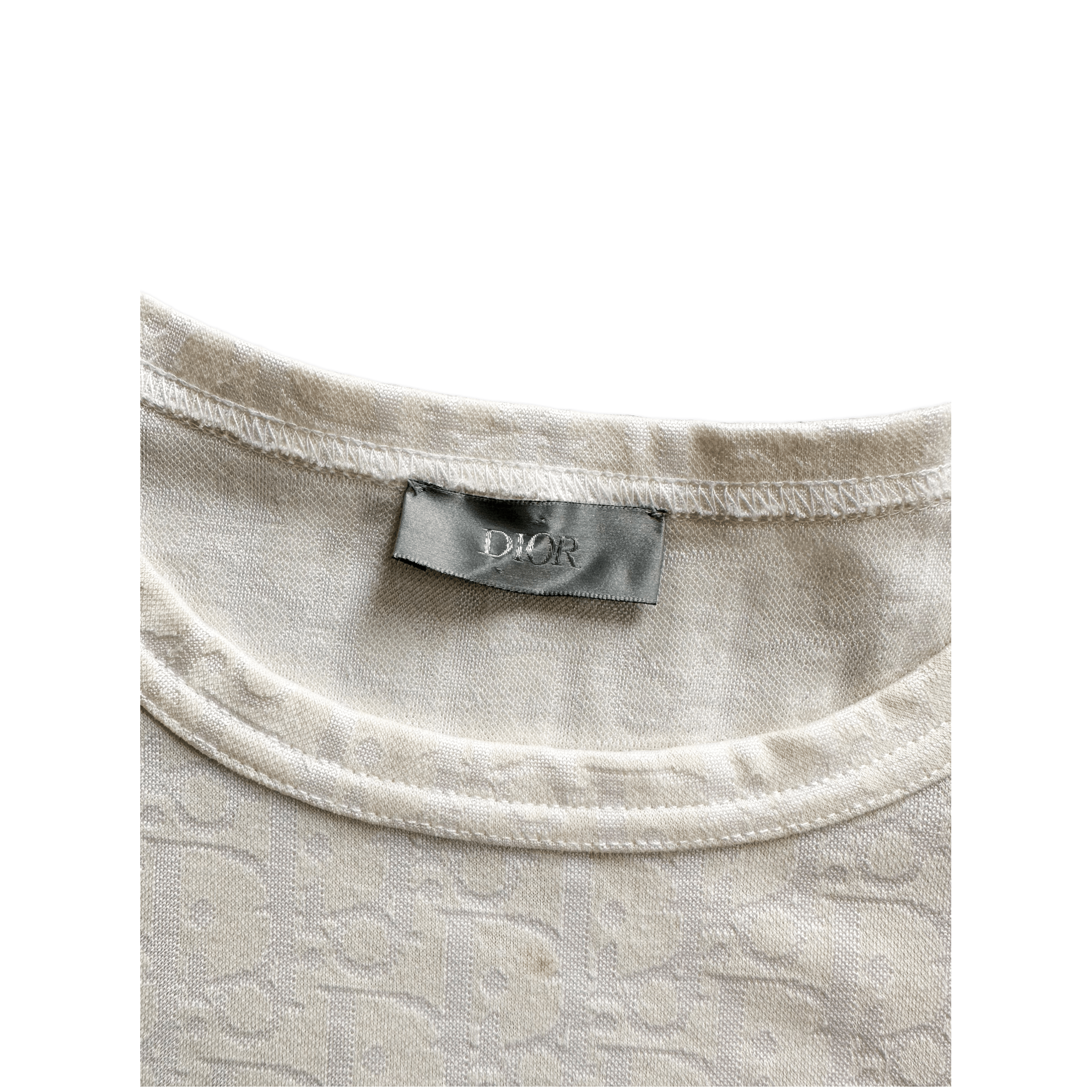 Dior Blue & White Gradient Oblique T-Shirt - Morely TrendsDior Type here:)