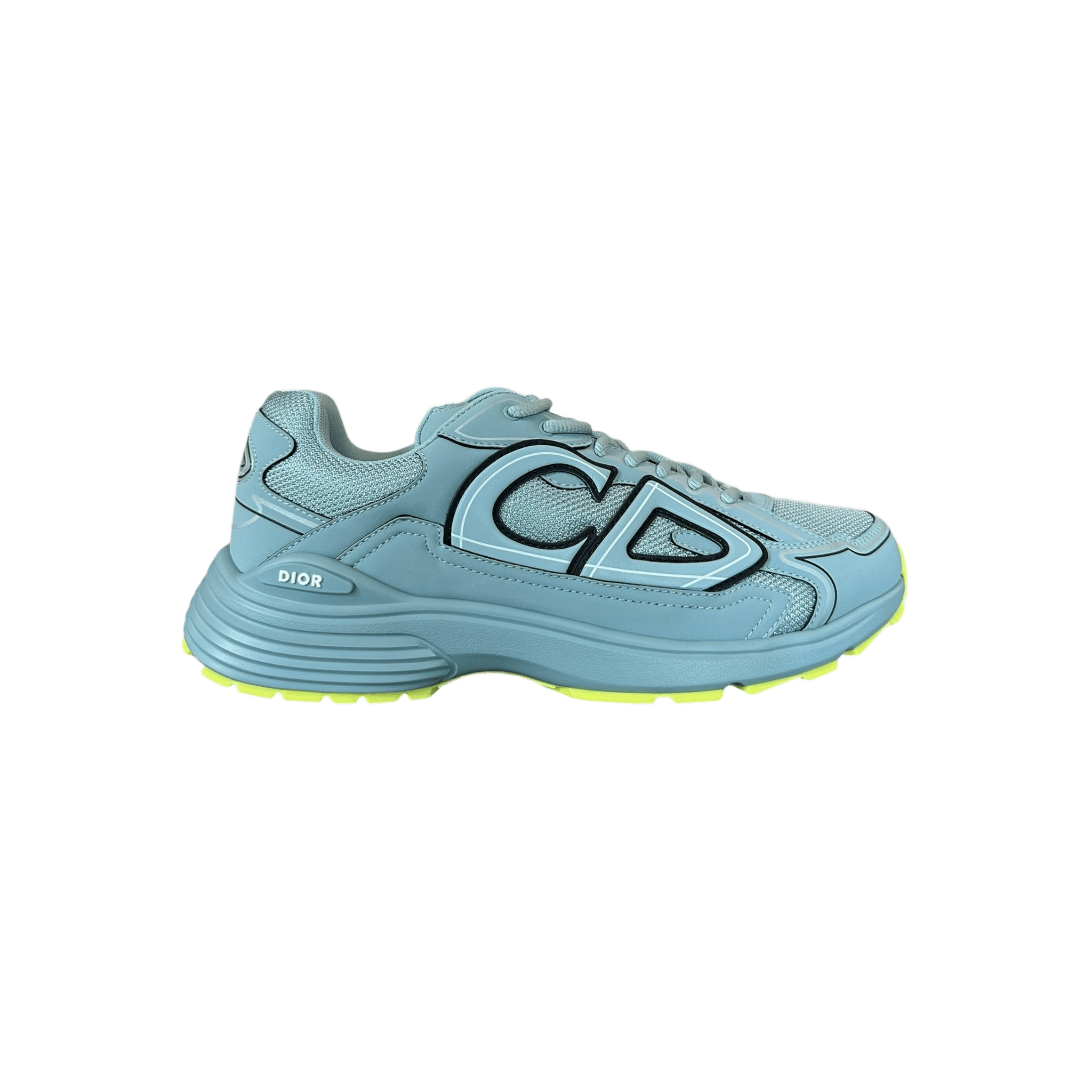 Dior Blue & Yellow B30 Sneakers - Morely TrendsDior Type here:)