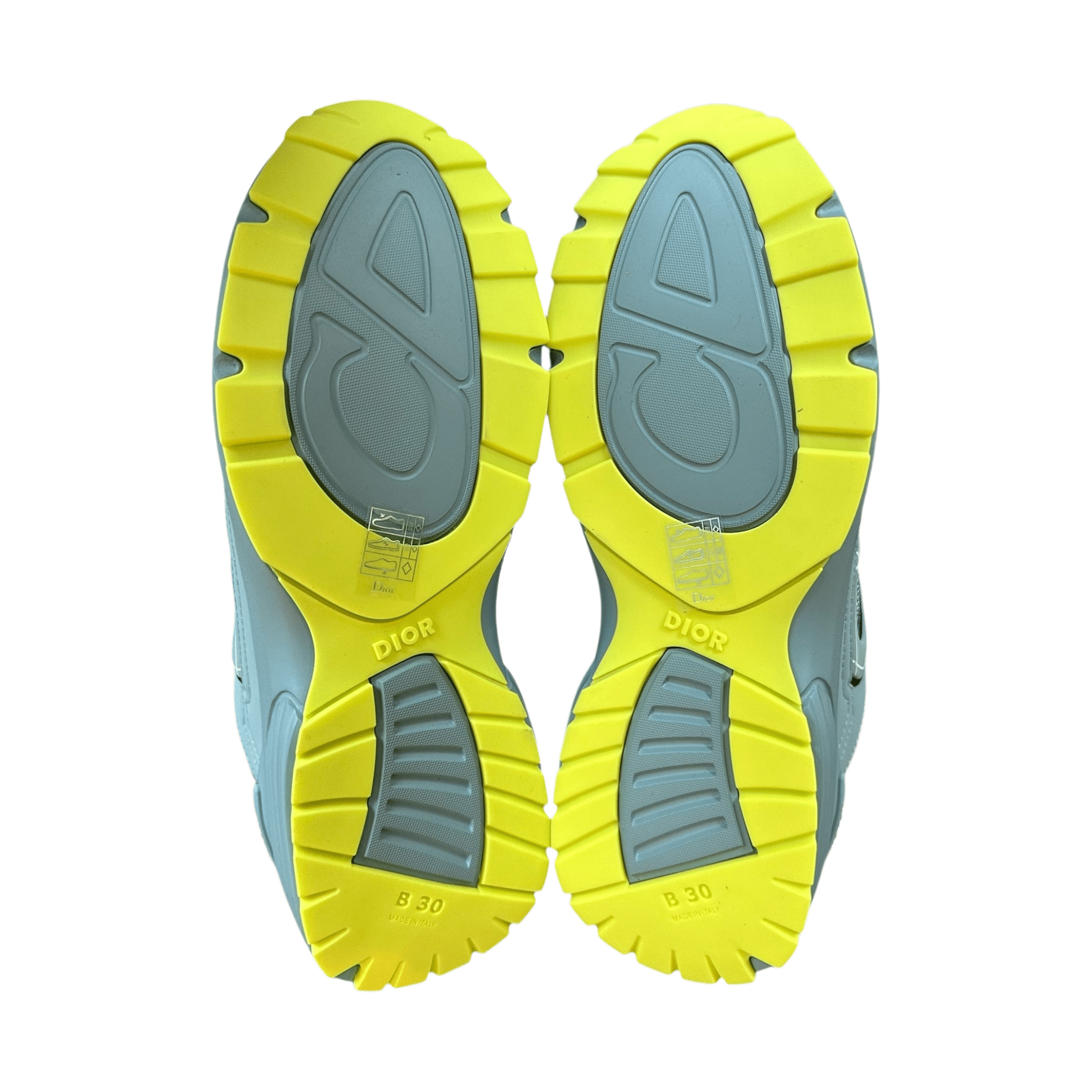 Dior Blue & Yellow B30 Sneakers - Morely TrendsDior Type here:)