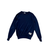 Dior Daniel Arsham Navy Wool Knit Sweater - Morely TrendsDior Type here:)