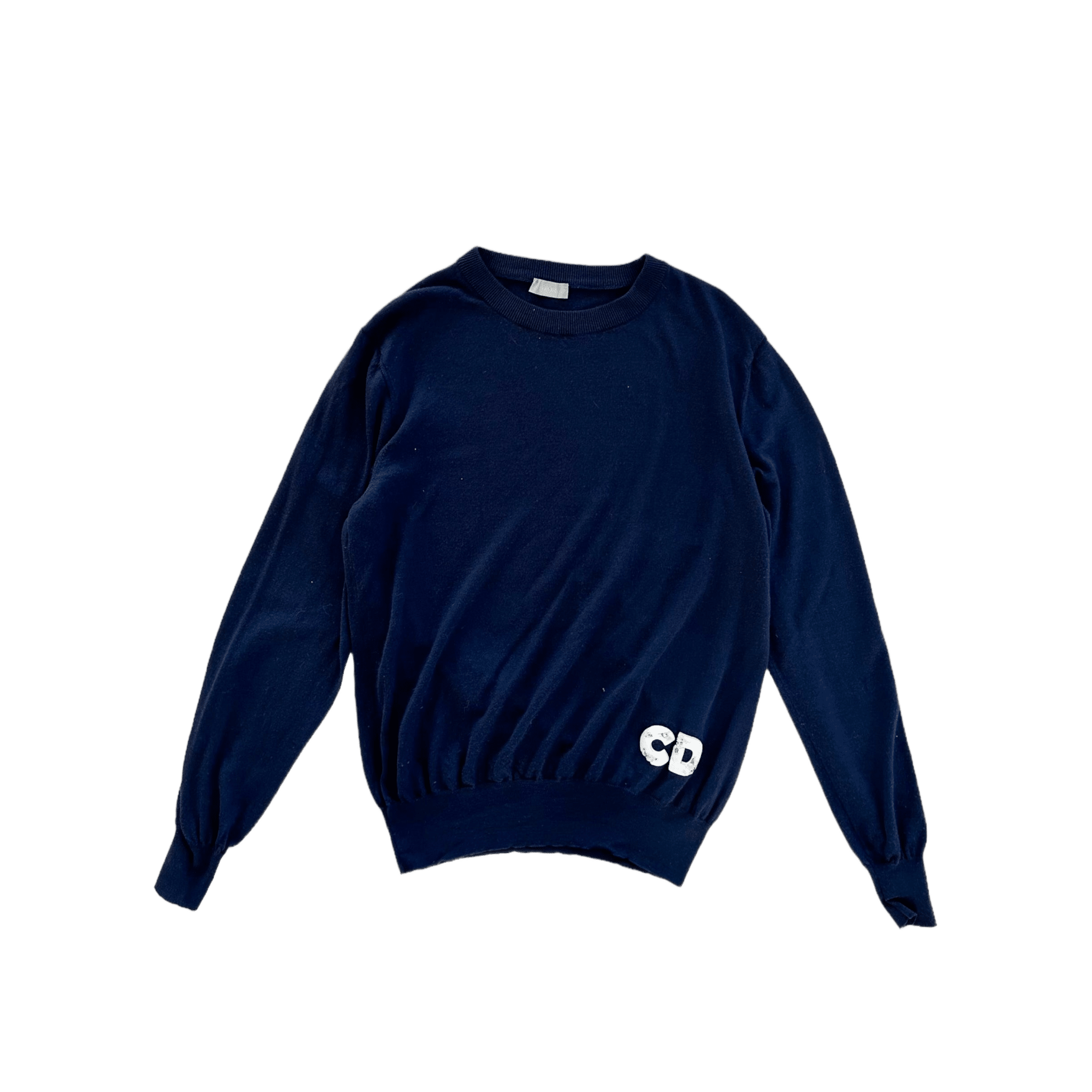 Dior Daniel Arsham Navy Wool Knit Sweater - Morely TrendsDior Type here:)