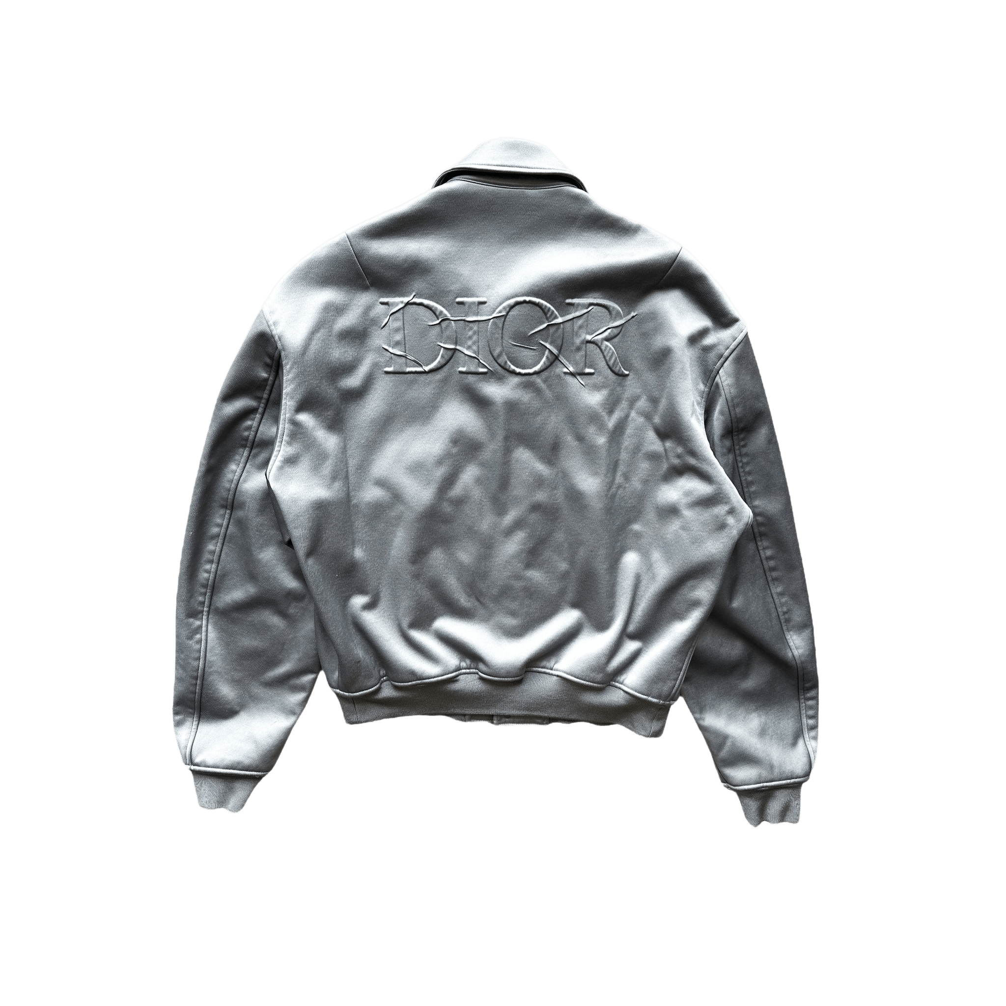 Dior Daniel Arsham Satin Logo Bomber Jacket - Morely TrendsDior Type here:)
