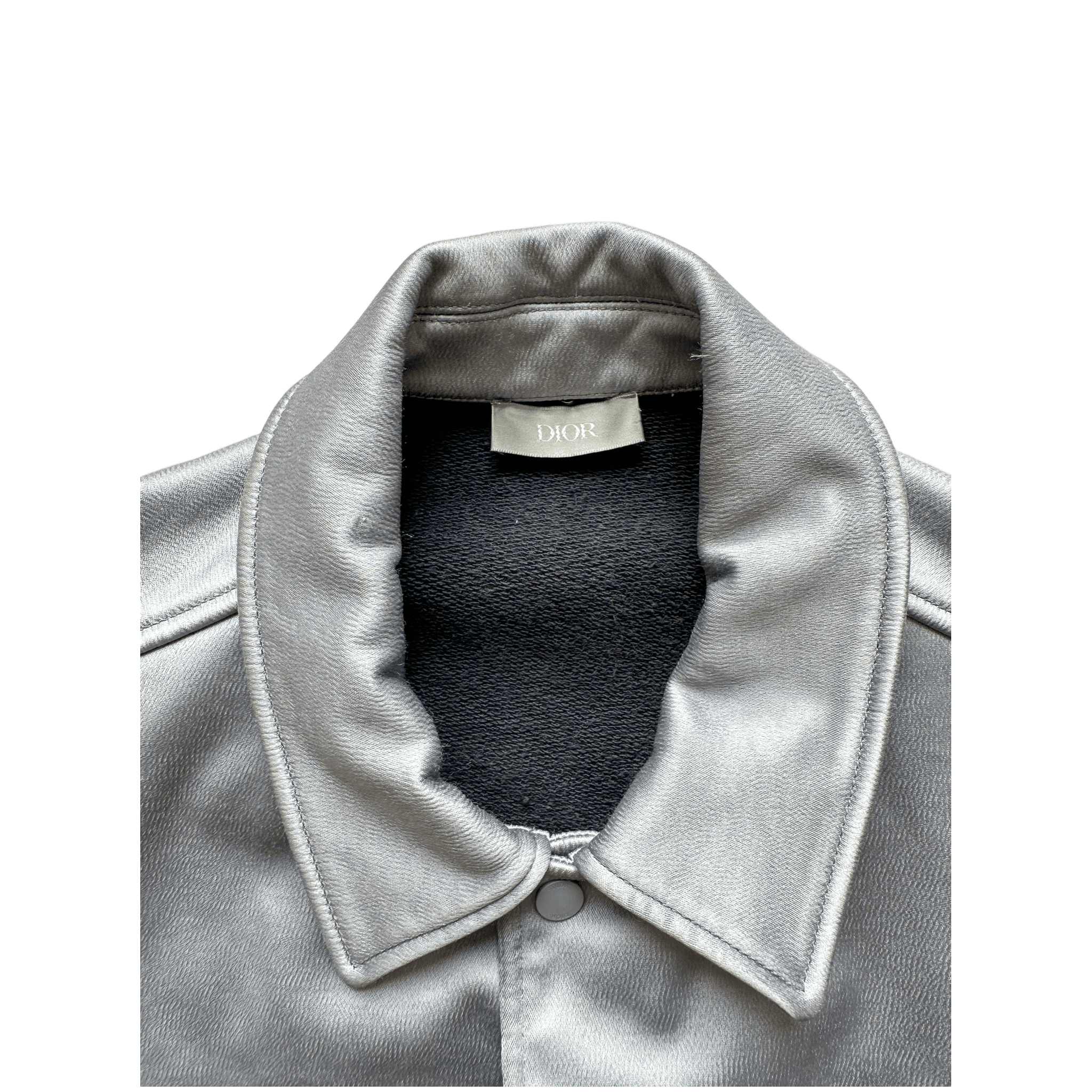 Dior Daniel Arsham Satin Logo Bomber Jacket - Morely TrendsDior Type here:)