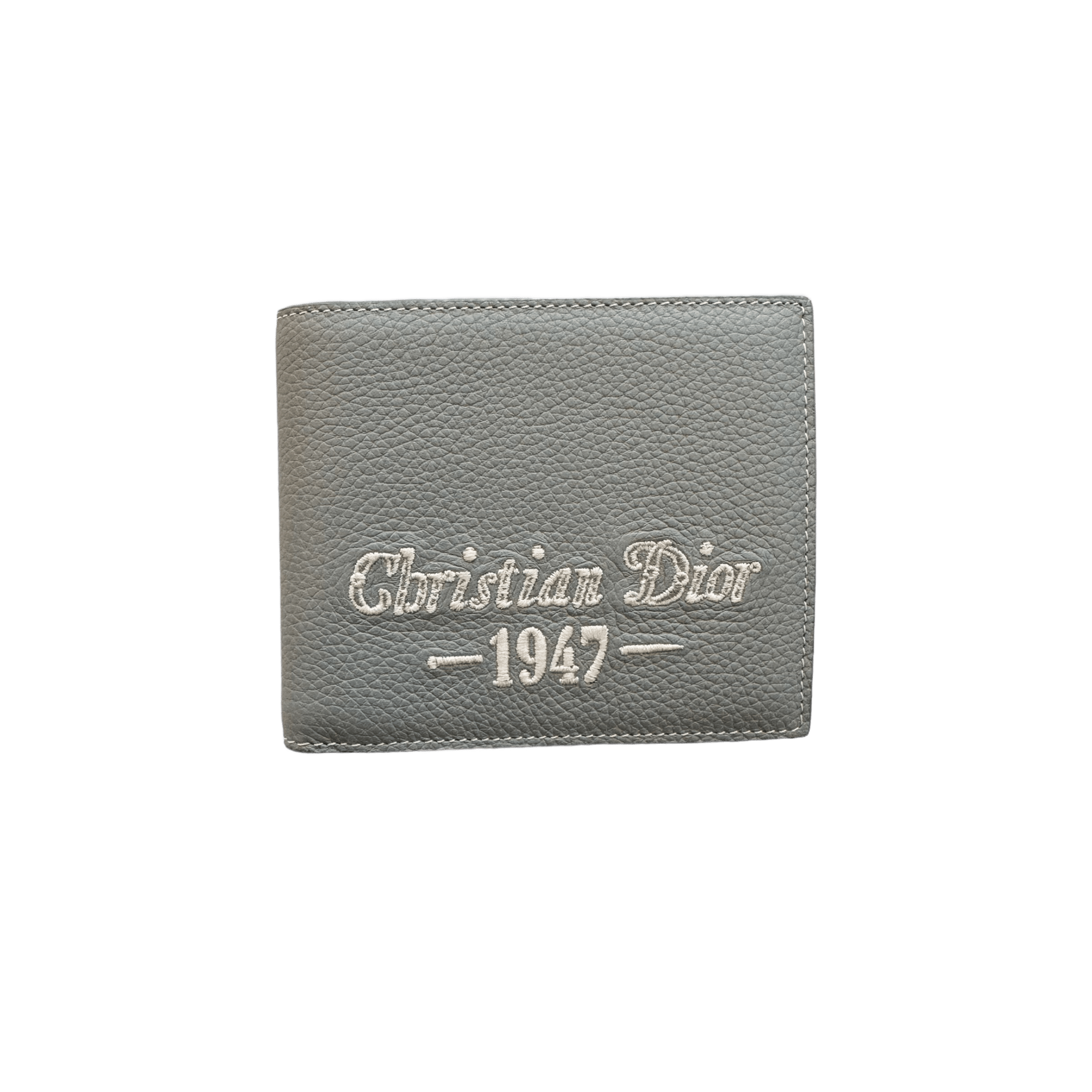 Dior Grey 1947 Calfskin Wallet - Morely TrendsDior Type here:)