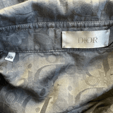 Dior Grey Oblique Silk Blend Button Up Shirt - Morely TrendsDior Type here:)
