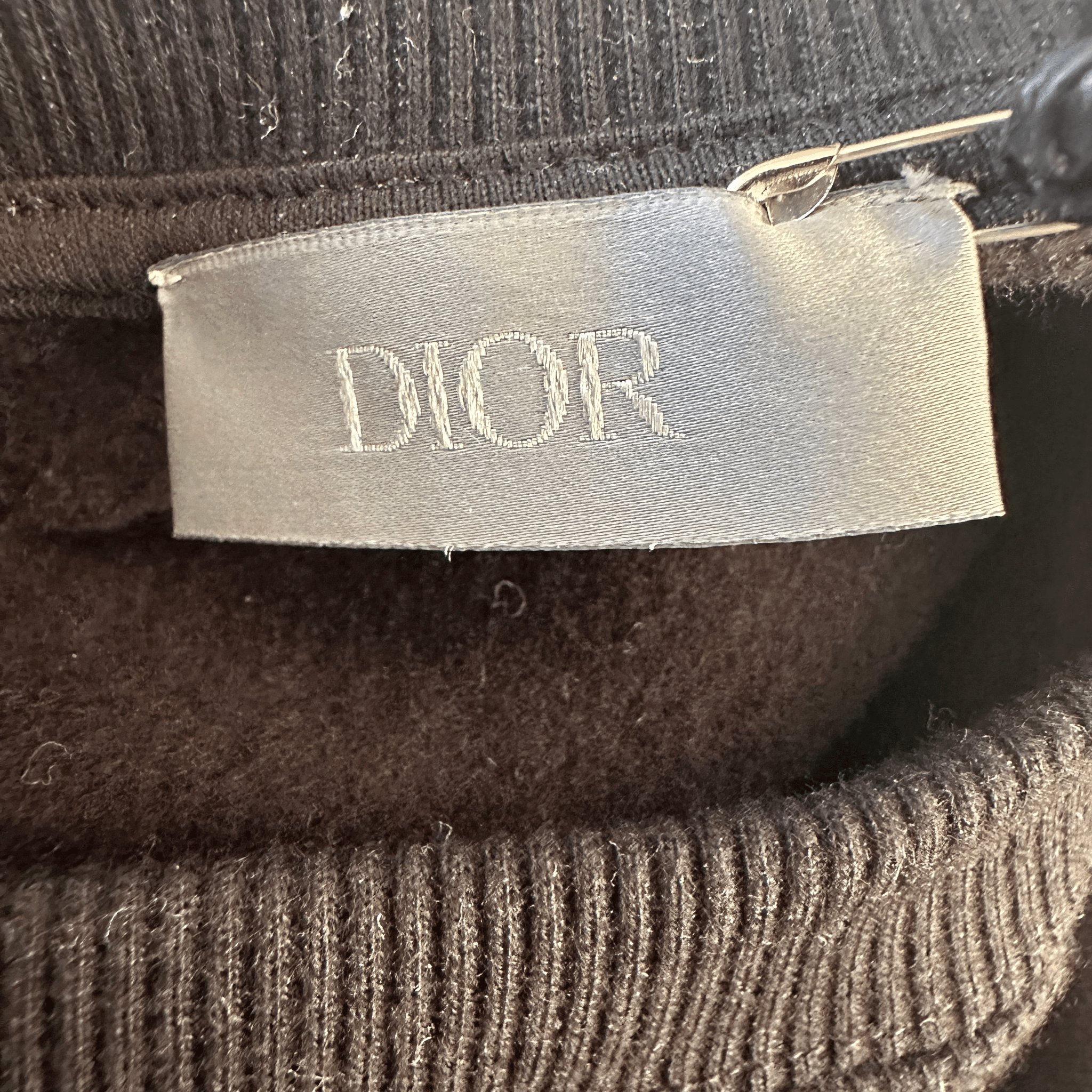 Dior Kenny Scharf Black & Blue Embroidered Logo Sweater - Morely TrendsDior Type here:)