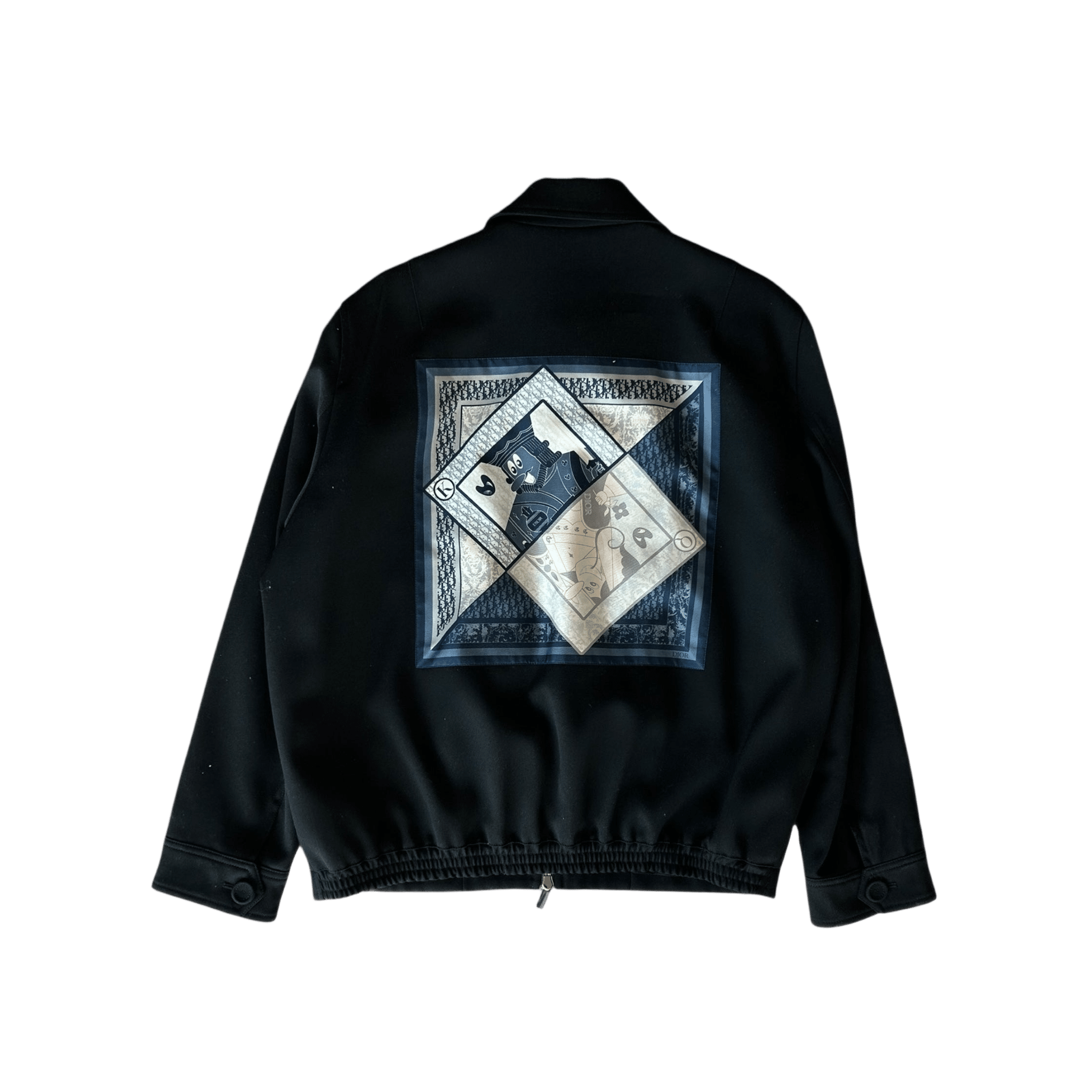 Dior Kenny Scharf Black & White Playing Cards Jacket - Morely TrendsDior Type here:)