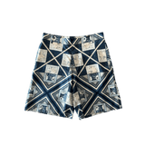 Dior Kenny Scharf Blue & White Playing Cards Silk Shorts - Morely TrendsDior Type here:)