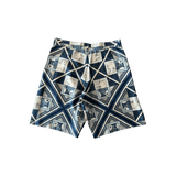 Dior Kenny Scharf Blue & White Playing Cards Silk Shorts - Morely TrendsDior Type here:)