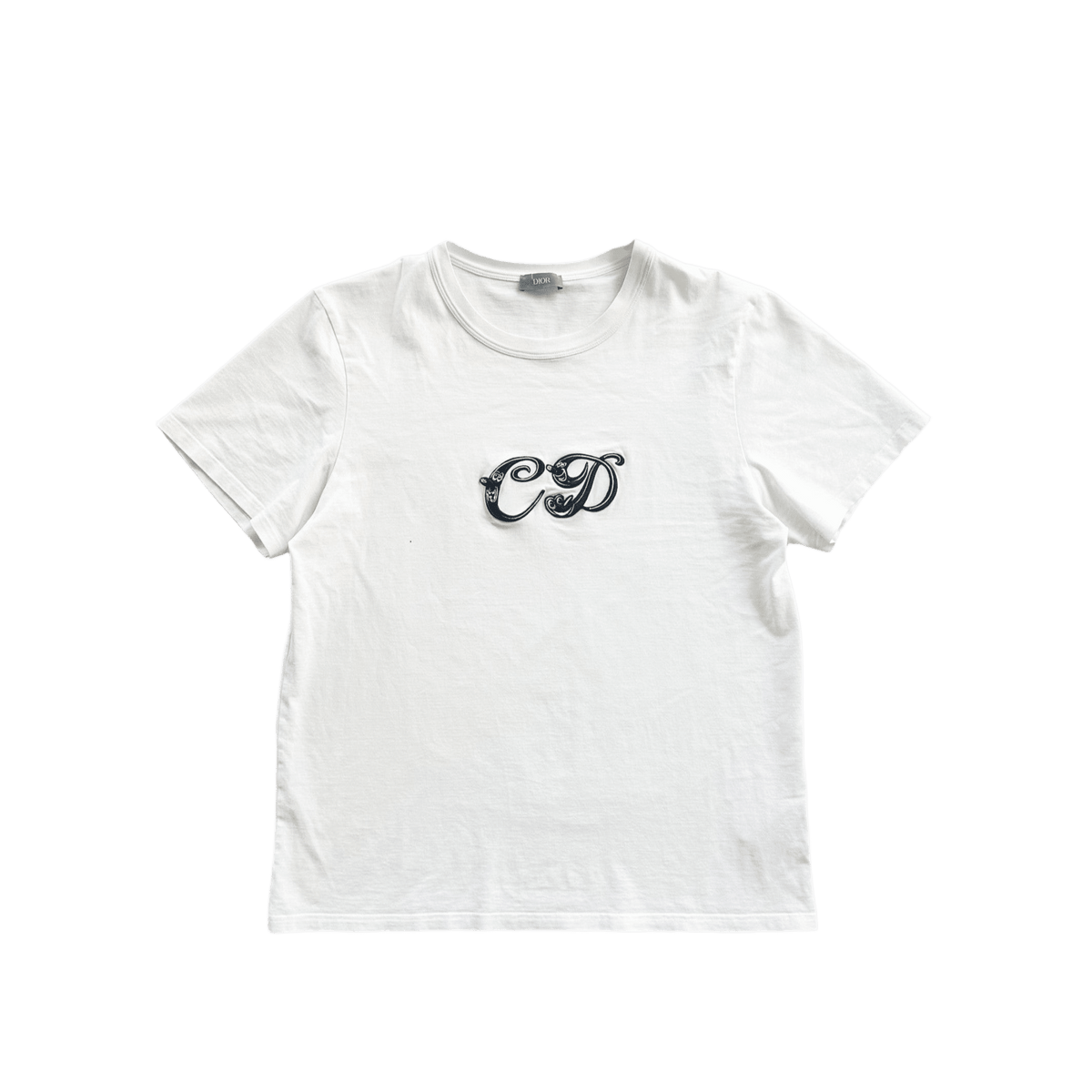 Dior Kenny Scharf White & Black Logo T-Shirt – Morely Trends