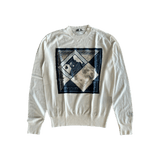Dior Kenny Scharf White & Multicolor Playing Cards Wool Sweater - Morely TrendsDior Type here:)