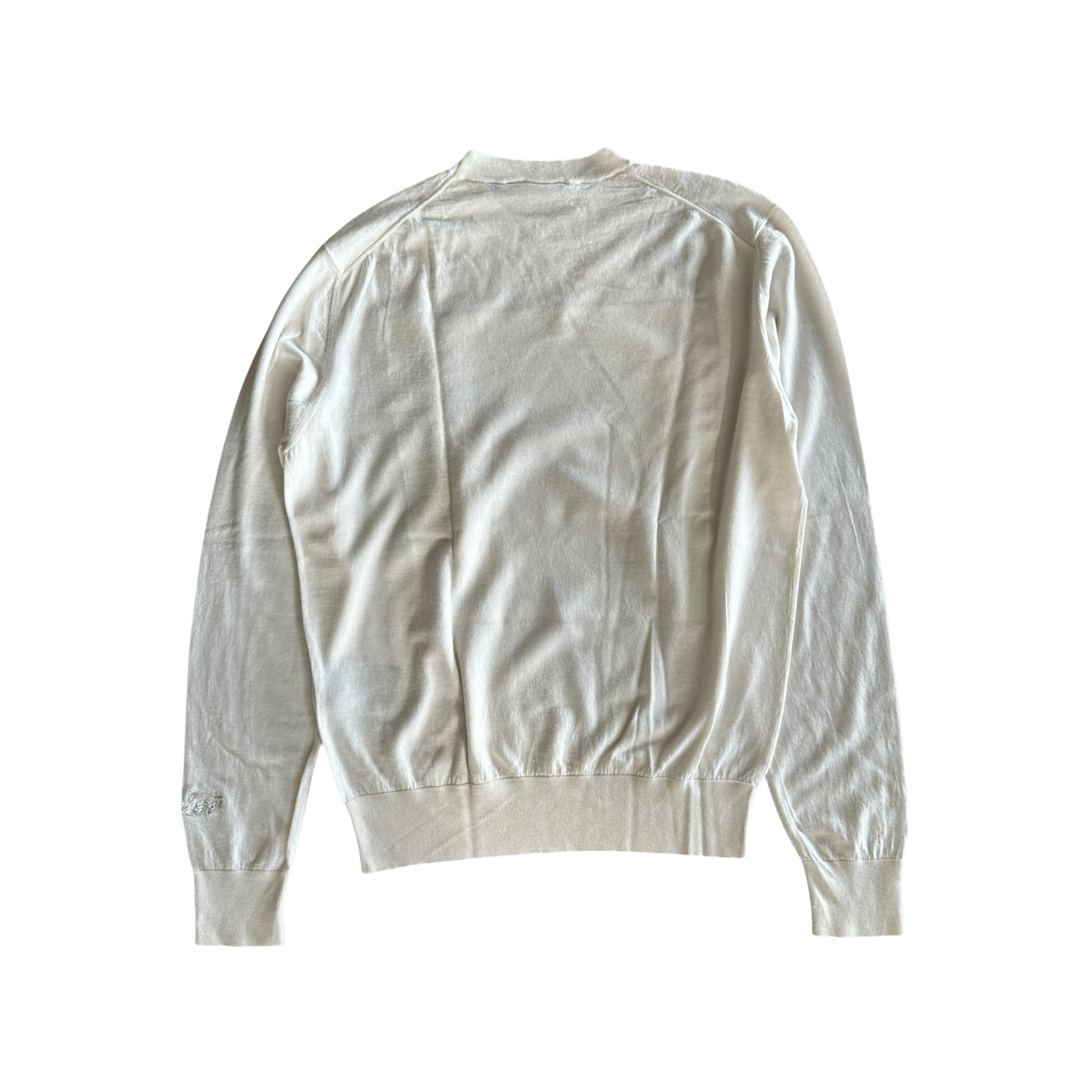 Dior Kenny Scharf White & Multicolor Playing Cards Wool Sweater - Morely TrendsDior Type here:)