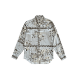 Dior Oblique Blue Floral Silk Button Up Shirt - Morely TrendsDior Type here:)