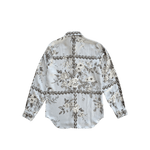 Dior Oblique Blue Floral Silk Button Up Shirt - Morely TrendsDior Type here:)