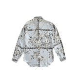 Dior Oblique Blue Floral Silk Button Up Shirt - Morely TrendsDior Type here:)