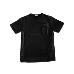 Dior Sacai Black Cotton & Nylon Embroidered Patch T-Shirt - Morely TrendsDior Type here:)