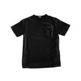 Dior Sacai Black Cotton & Nylon Embroidered Patch T-Shirt - Morely TrendsDior Type here:)