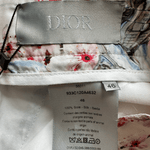 Dior Sorayama Cherry Blossom Spell Out Silk Shorts - Morely TrendsDior Type here:)