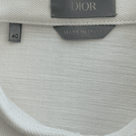 Dior Stussy Cream & Red Ox Logo Denim Button Up Shirt - Morely TrendsDior Type here:)