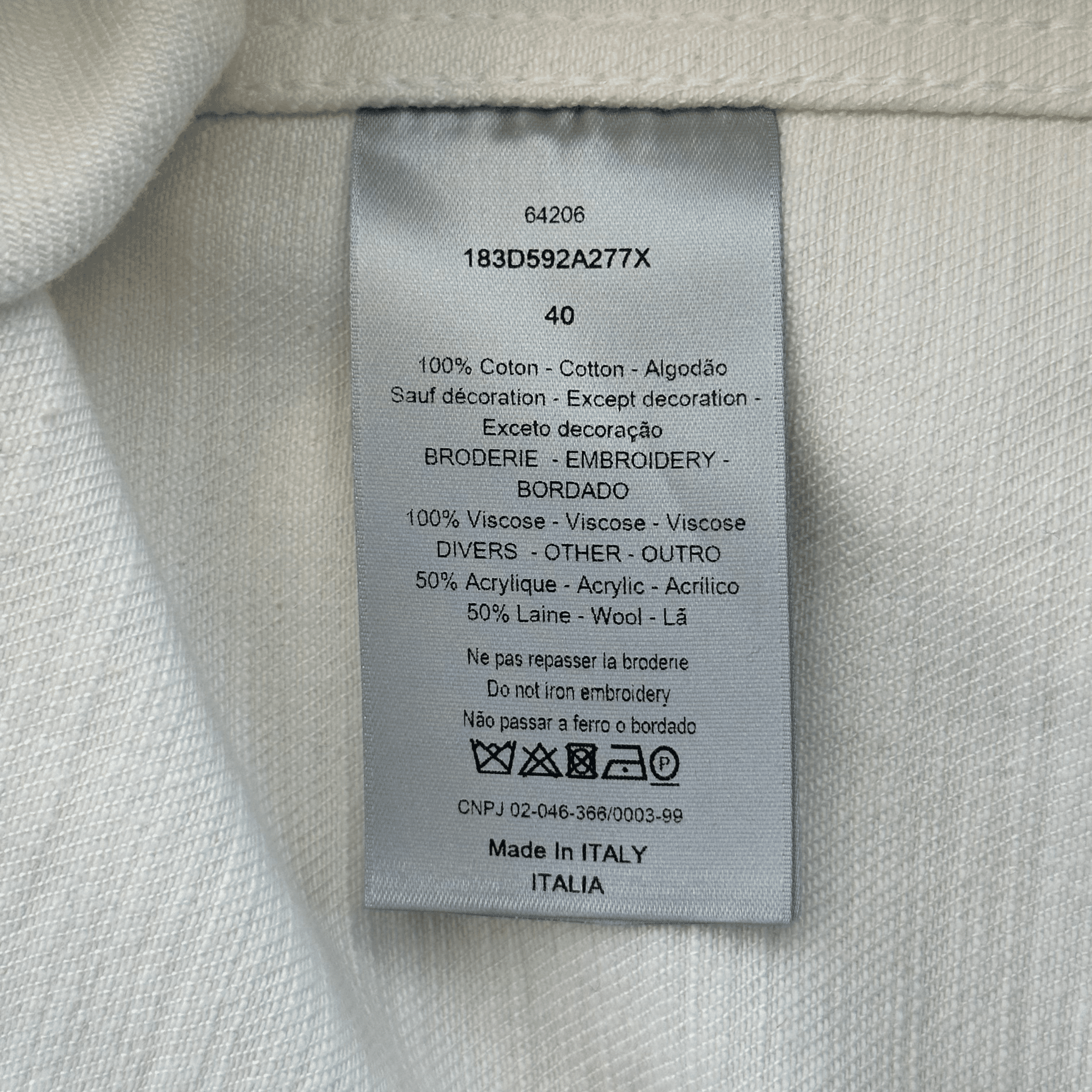 Dior Stussy Cream & Red Ox Logo Denim Button Up Shirt - Morely TrendsDior Type here:)