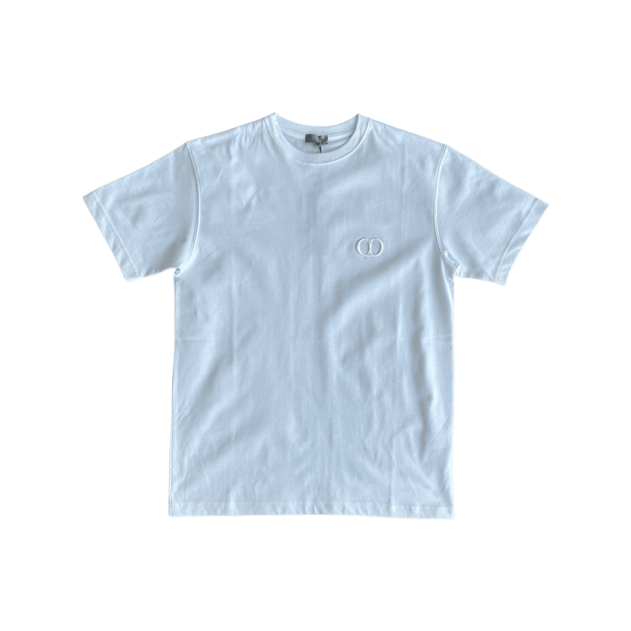 Dior White CD Icon Embroidered T-Shirt - Morely TrendsDior Type here:)