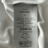 Dior White CD Icon Embroidered T-Shirt - Morely TrendsDior Type here:)